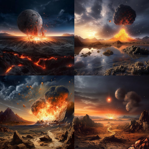 新研究揭示：陨石或地球44亿年前火山爆发有助于生命起源